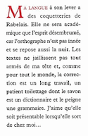 Voyage autour de ma langue